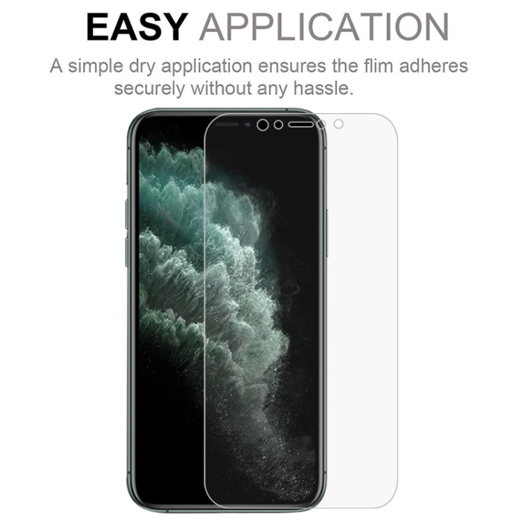 For iPhone 11 Pro / X / XS 50 PCS 3D Curved Full Cover Soft PET Film Screen Protector