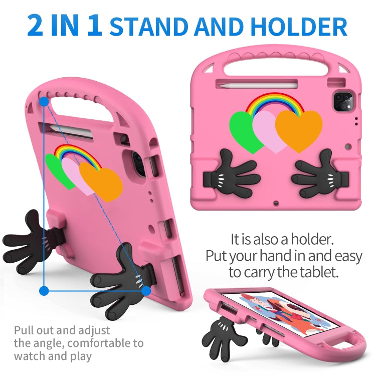 For iPad Air 2022/ 2020 10.9 Love Small Palm Holder EVA Tablet Case