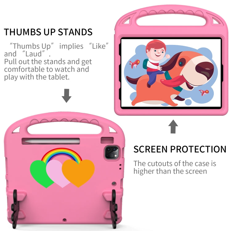 For iPad Air 2022/ 2020 10.9 Love Small Palm Holder EVA Tablet Case