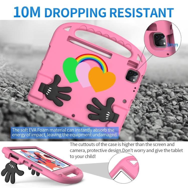For iPad Air 2022/ 2020 10.9 Love Small Palm Holder EVA Tablet Case