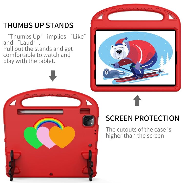 For iPad Air 2022/ 2020 10.9 Love Small Palm Holder EVA Tablet Case