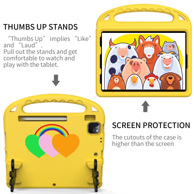 For iPad Air 2022/ 2020 10.9 Love Small Palm Holder EVA Tablet Case