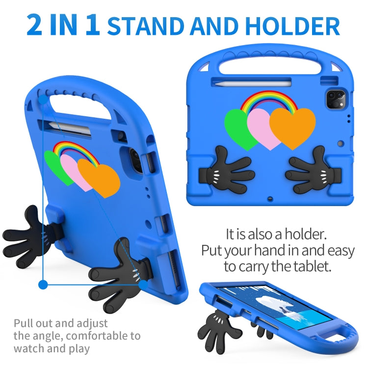 For iPad Air 2022/ 2020 10.9 Love Small Palm Holder EVA Tablet Case