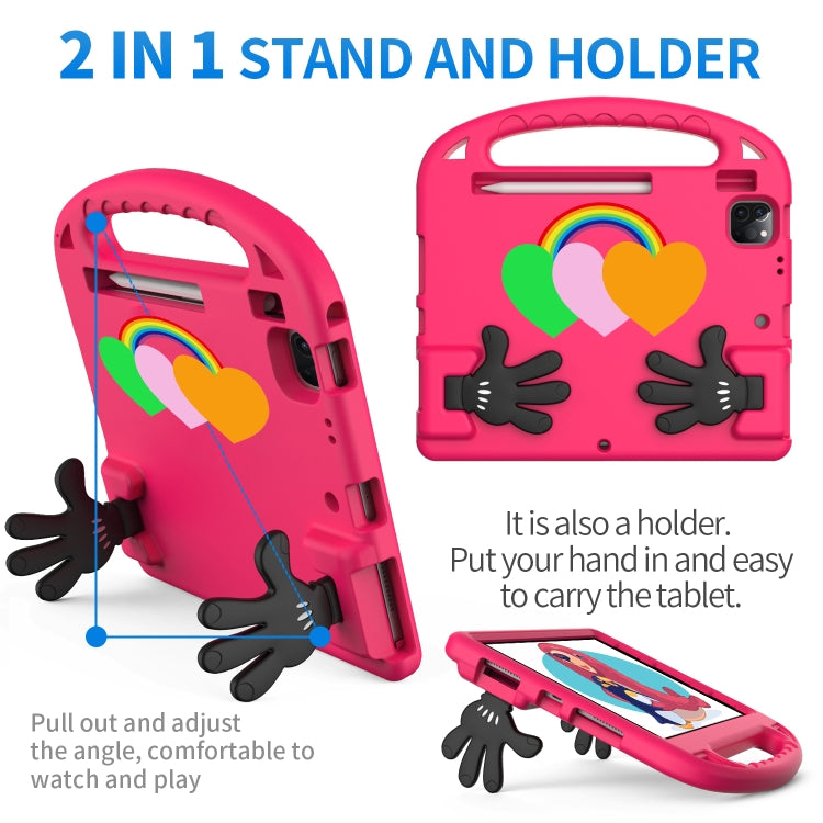 For iPad Air 2022/ 2020 10.9 Love Small Palm Holder EVA Tablet Case