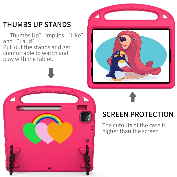 For iPad Air 2022/ 2020 10.9 Love Small Palm Holder EVA Tablet Case