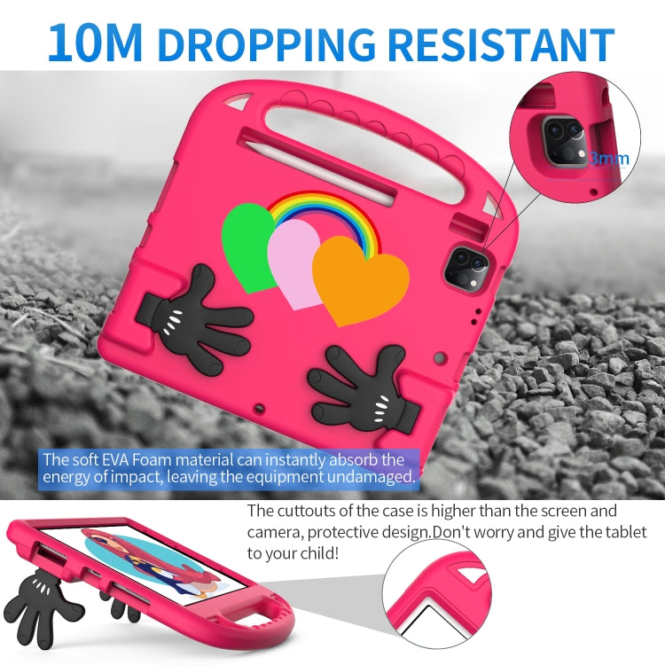 For iPad Air 2022/ 2020 10.9 Love Small Palm Holder EVA Tablet Case