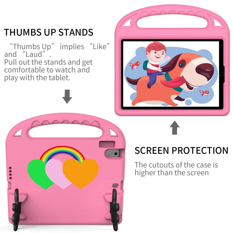 For Lenovo Tab B10 10.1 2020 Love Small Palm Holder EVA Tablet Case