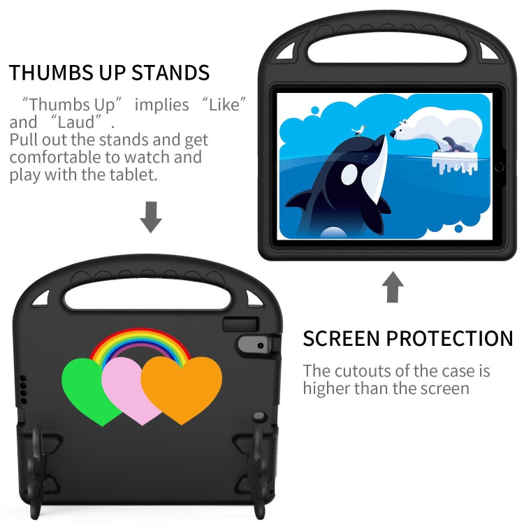 For Lenovo Tab B10 10.1 2020 Love Small Palm Holder EVA Tablet Case
