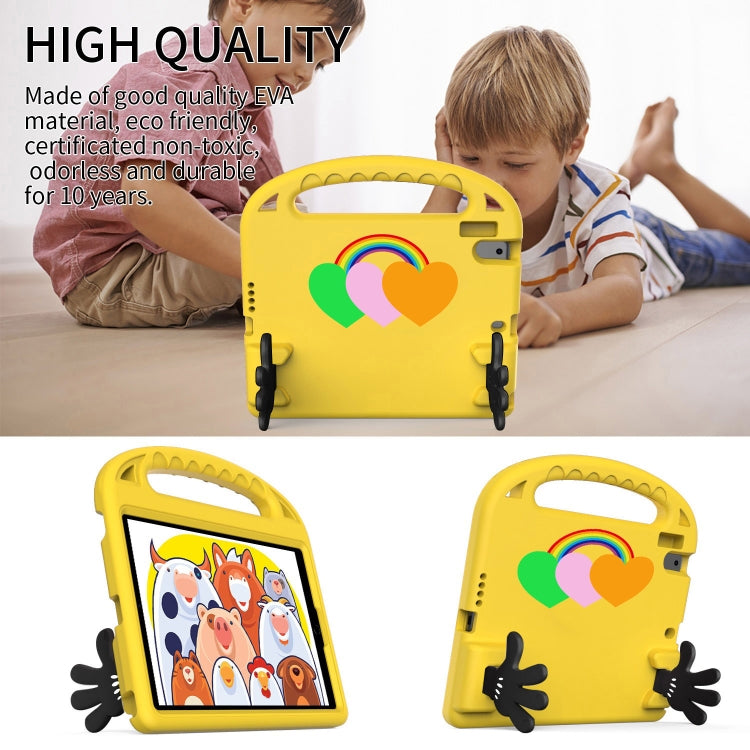 For Lenovo Tab P10 TB-X706 Love Small Palm Holder EVA Tablet Case