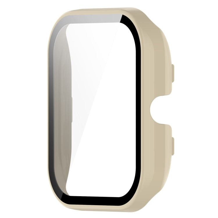 For Amazfit GTS4 Mini PC + Tempered Glass Integrated Protective Watch Case