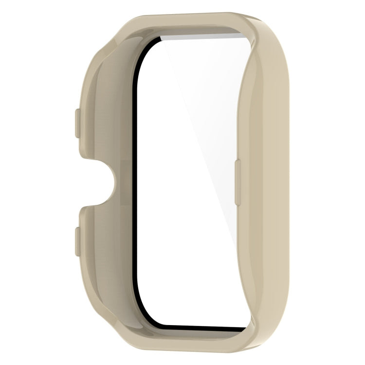 For Amazfit GTS4 Mini PC + Tempered Glass Integrated Protective Watch Case
