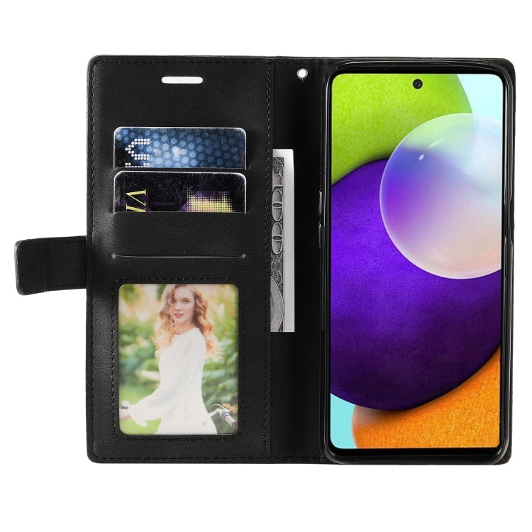 For Samsung Galaxy A23 4G Skin Feel Splicing Leather Phone Case