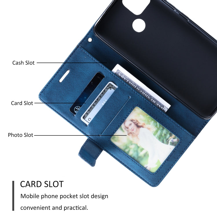 For Realme C21Y Skin Feel Splicing Leather Phone Case