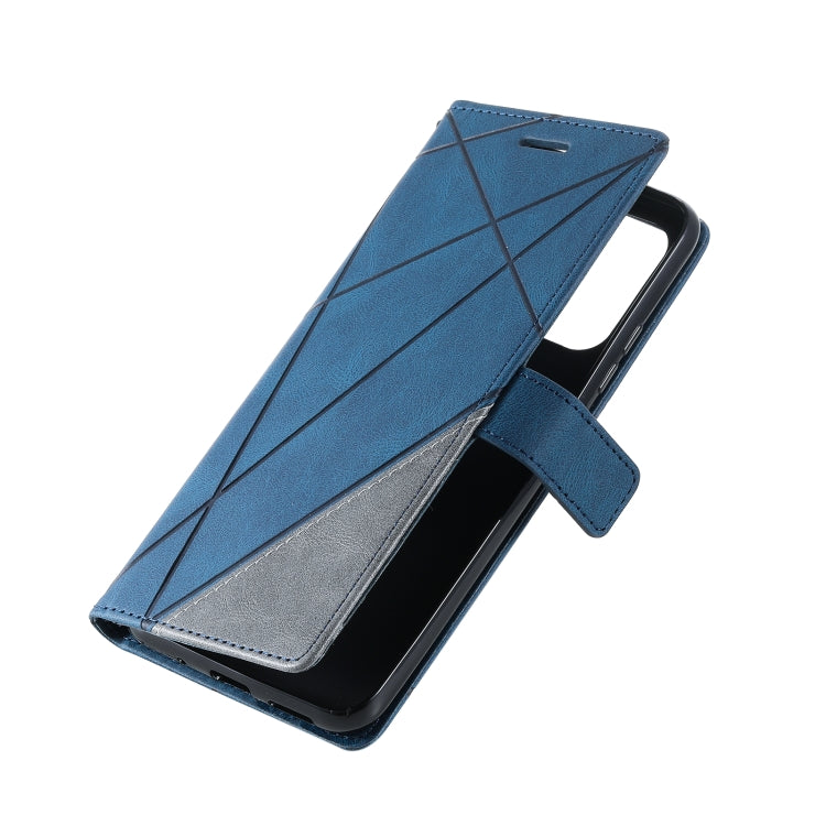 For Xiaomi Redmi 10A Skin Feel Splicing Leather Phone Case