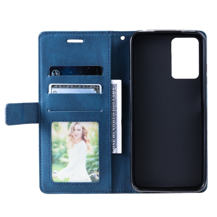 For Xiaomi Redmi 10 Prime+ 5G Skin Feel Splicing Leather Phone Case