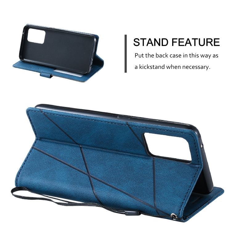 For OPPO Find X5 Lite Skin Feel Splicing Leather Phone Case