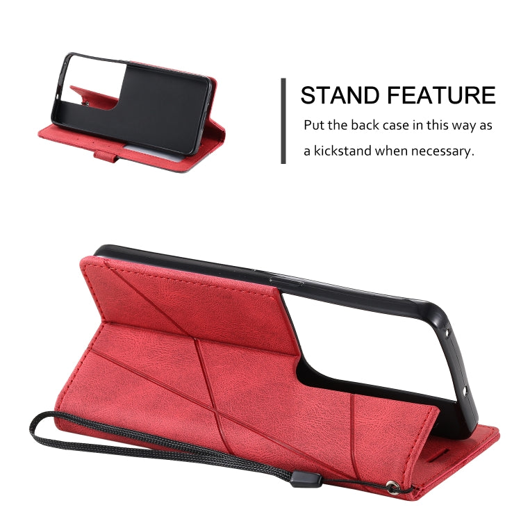 For OPPO Reno8 Pro Skin Feel Splicing Leather Phone Case