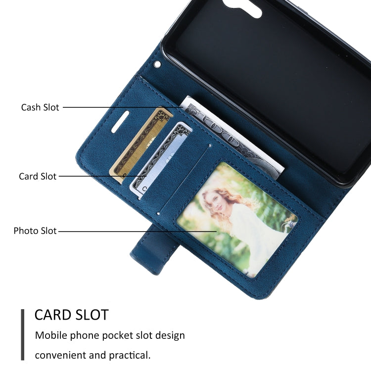 For Samsung Galaxy Xcover5 Skin Feel Splicing Leather Phone Case