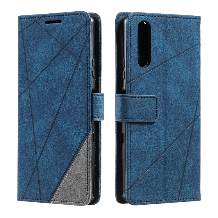 For Sony Xperia 1 IV Skin Feel Splicing Leather Phone Case