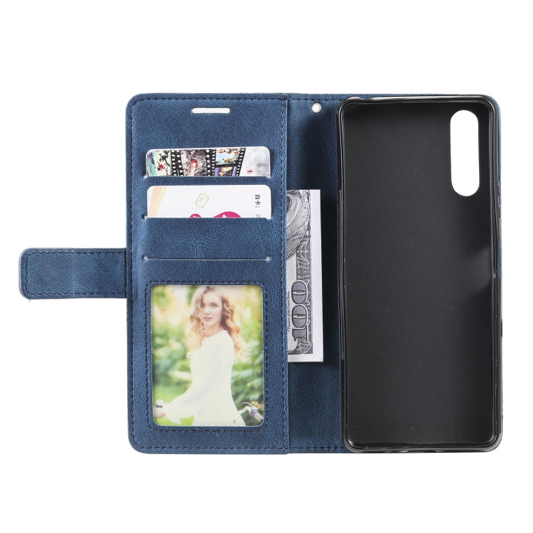 For Sony Xperia 1 IV Skin Feel Splicing Leather Phone Case