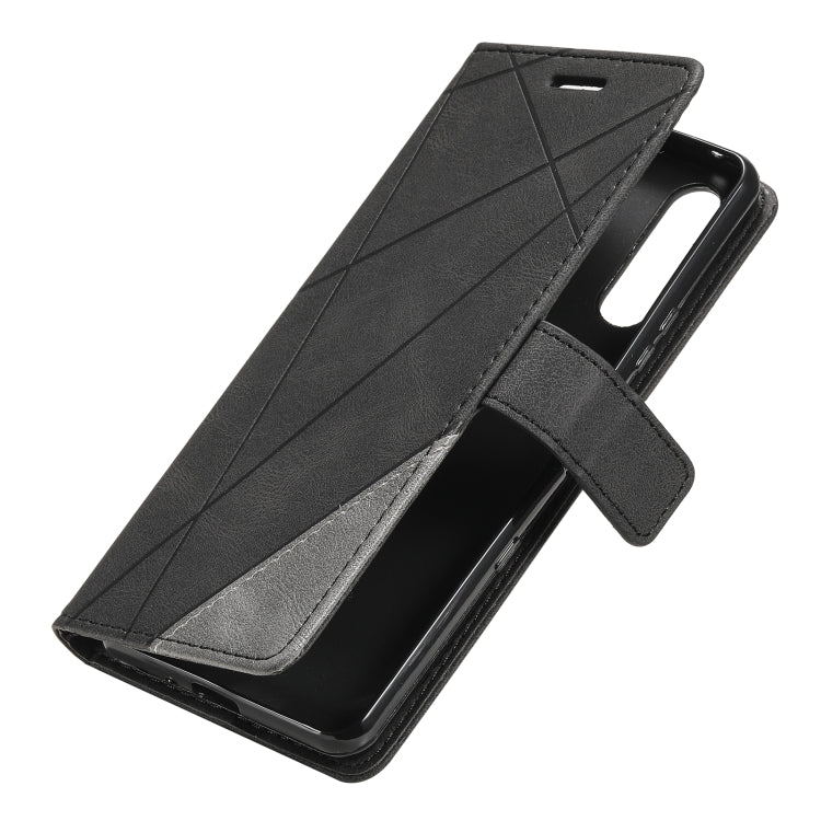 For Sony Xperia 1 IV Skin Feel Splicing Leather Phone Case