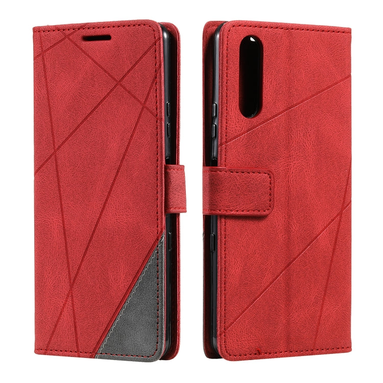 For Sony Xperia 10 IV Skin Feel Splicing Leather Phone Case