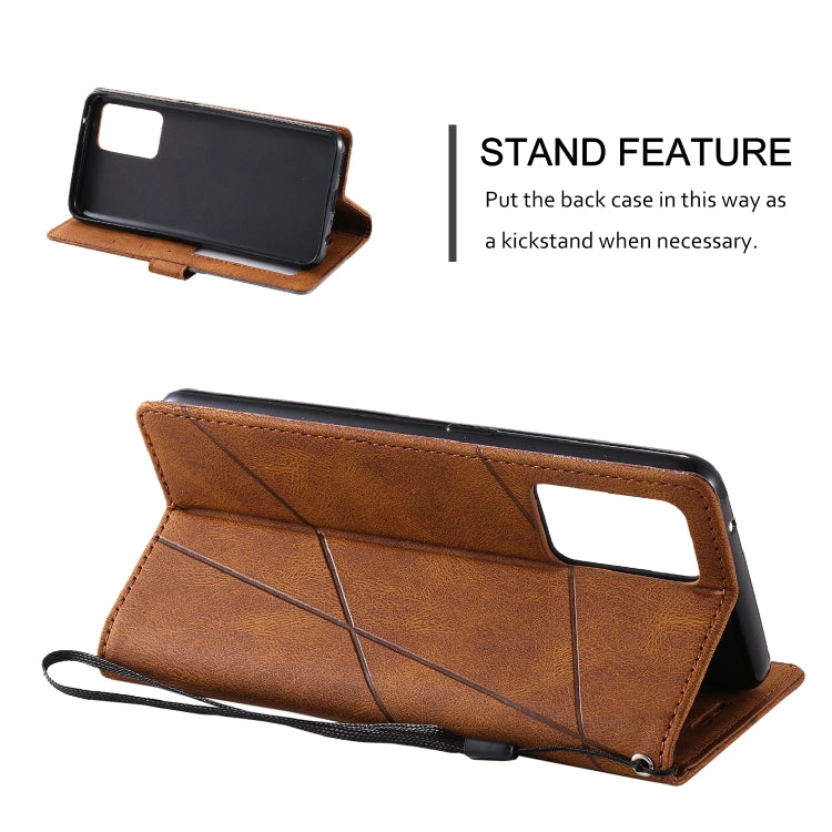 For OPPO Find X5 Pro Skin Feel Splicing Leather Phone Case