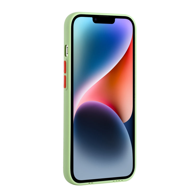 For iPhone 14 Card Slot Design Shockproof TPU Phone Case