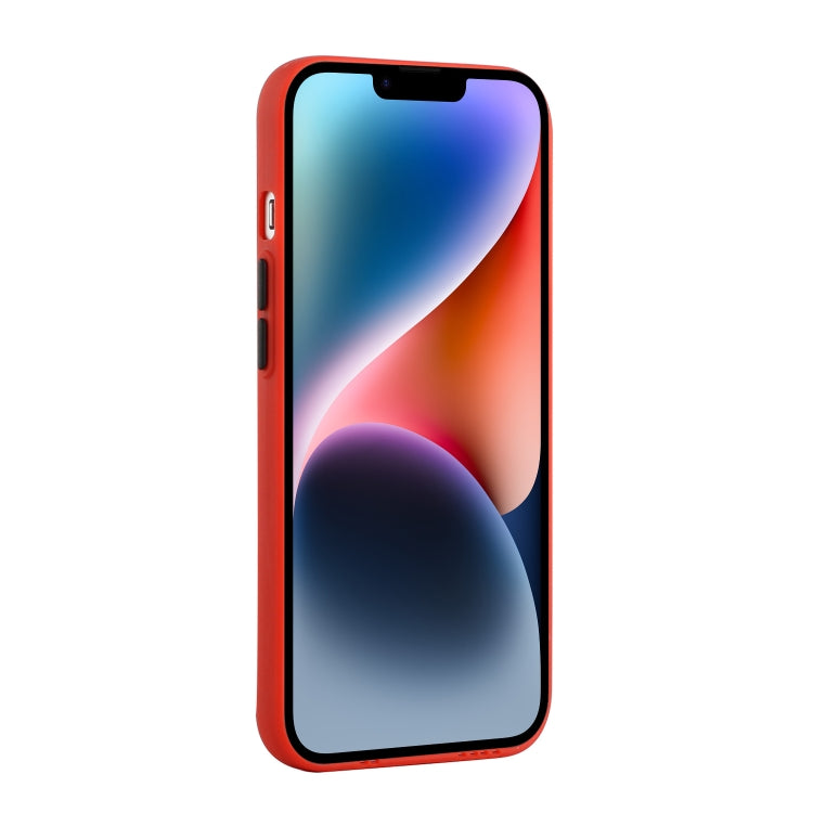 For iPhone 14 Card Slot Design Shockproof TPU Phone Case