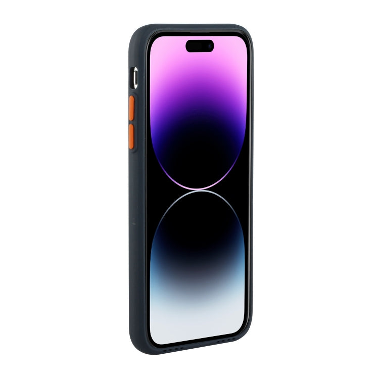 For iPhone 14 Pro Card Slot Design Shockproof TPU Phone Case