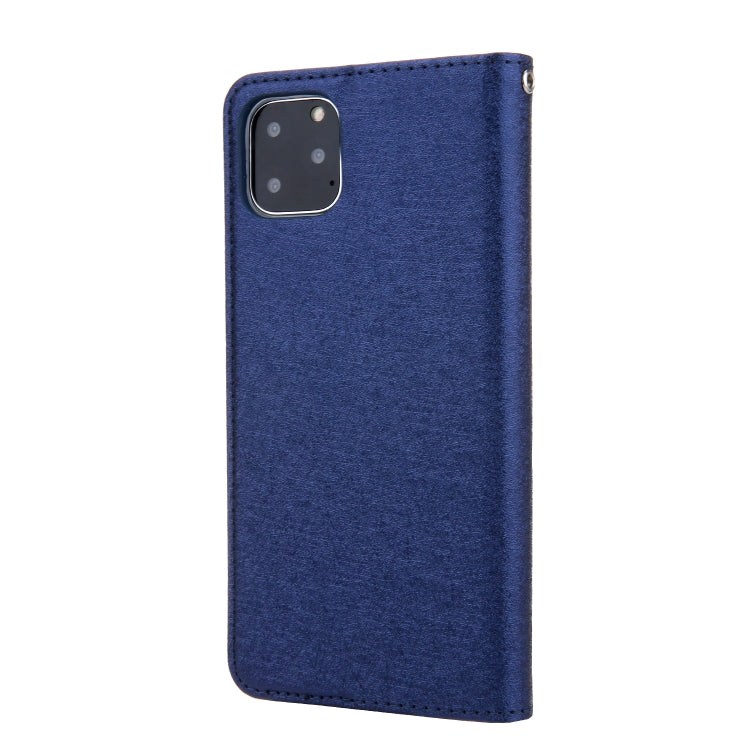 For iPhone 11 Pro CMai2 Silk Texture Horizontal Flip Leather Case with Holder & Card Slots & Photo Frame & Wallet