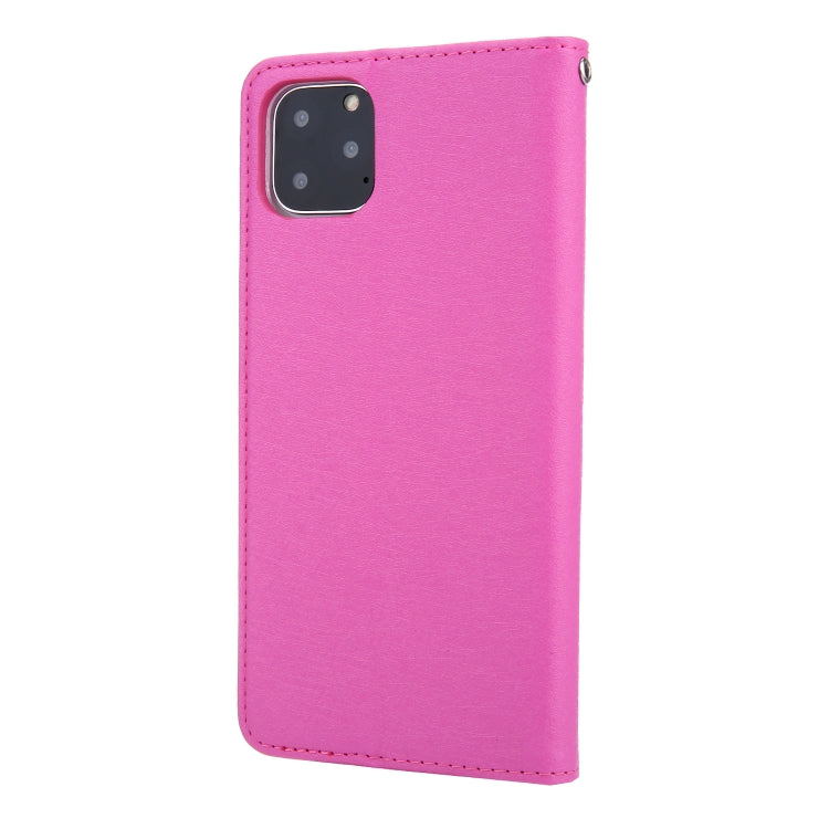 For iPhone 11 Pro CMai2 Silk Texture Horizontal Flip Leather Case with Holder & Card Slots & Photo Frame & Wallet