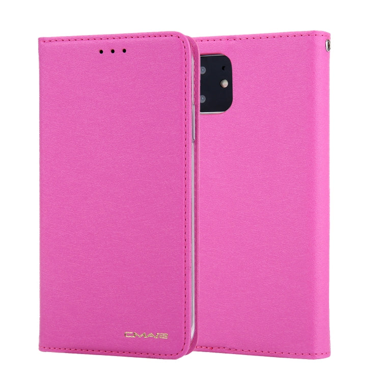 For iPhone 11 CMai2 Silk Texture Horizontal Flip Leather Case with Holder & Card Slots & Photo Frame & Wallet