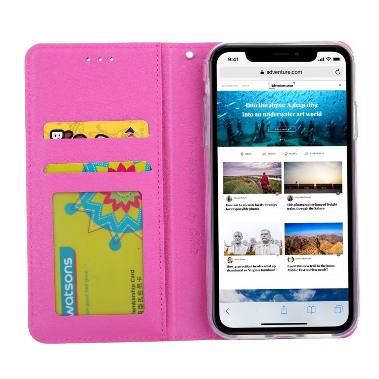 For iPhone 11 CMai2 Silk Texture Horizontal Flip Leather Case with Holder & Card Slots & Photo Frame & Wallet