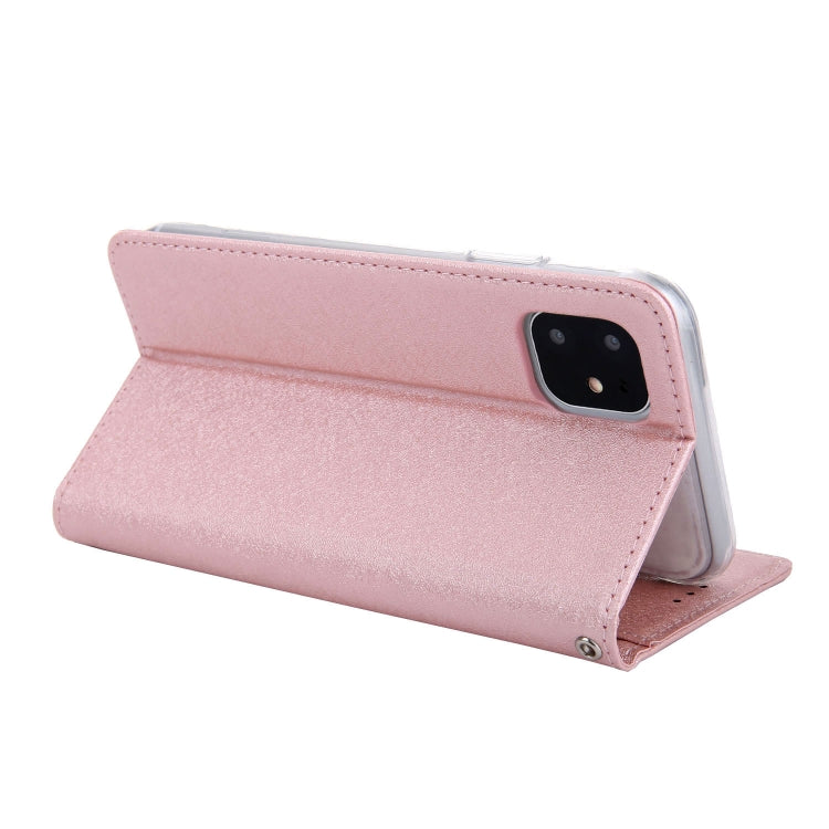 For iPhone 11 CMai2 Silk Texture Horizontal Flip Leather Case with Holder & Card Slots & Photo Frame & Wallet