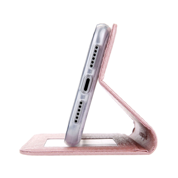 For iPhone 11 CMai2 Silk Texture Horizontal Flip Leather Case with Holder & Card Slots & Photo Frame & Wallet