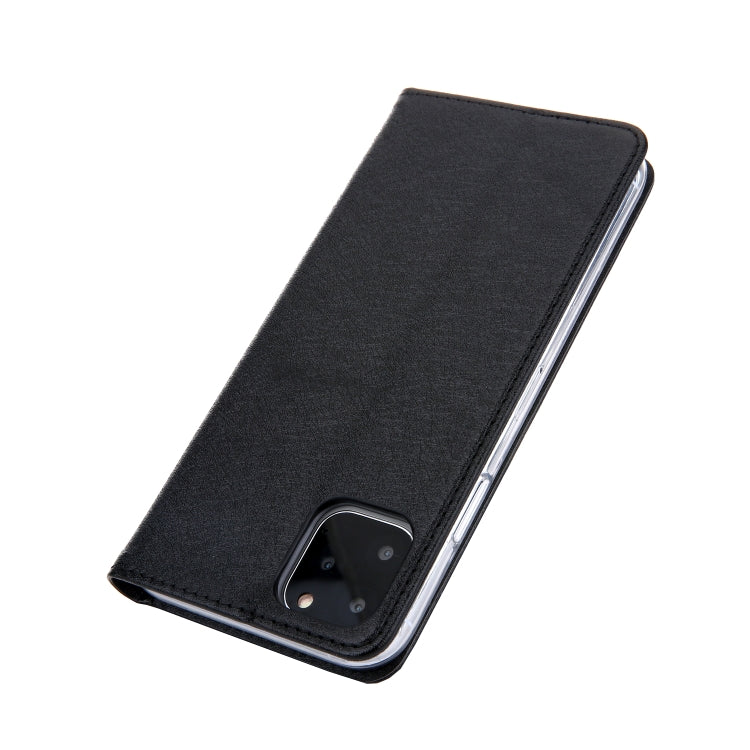 For iPhone 11 Pro Max CMai2 Silk Texture Horizontal Flip Leather Case with Holder & Card Slots & Photo Frame & Wallet