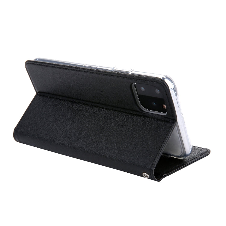 For iPhone 11 Pro Max CMai2 Silk Texture Horizontal Flip Leather Case with Holder & Card Slots & Photo Frame & Wallet