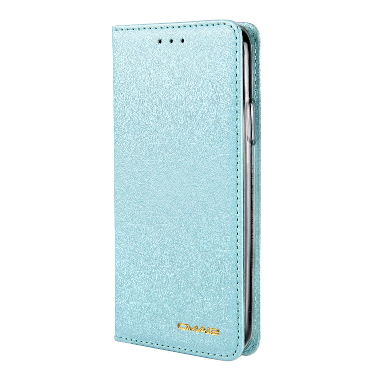 For iPhone  XS / X CMai2 Silk Texture Horizontal Flip Leather Case with Holder & Card Slots & Photo Frame & Wallet