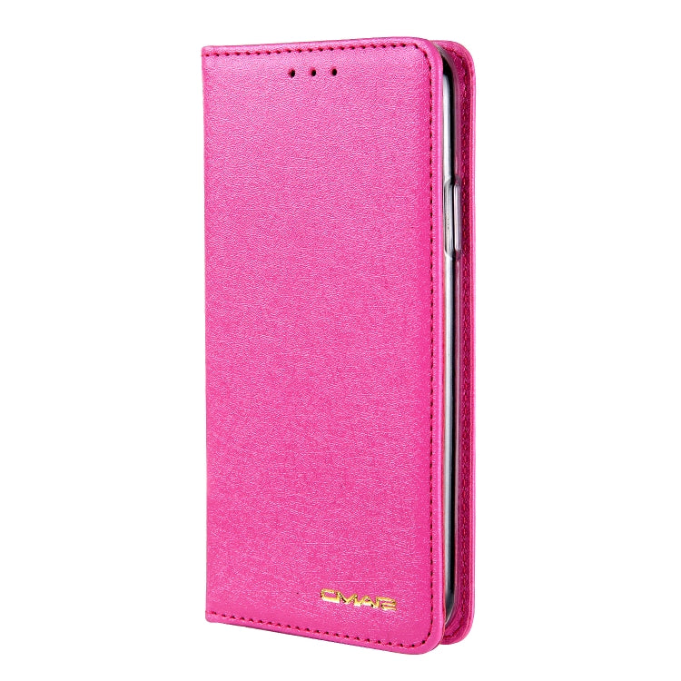 For iPhone  XS / X CMai2 Silk Texture Horizontal Flip Leather Case with Holder & Card Slots & Photo Frame & Wallet