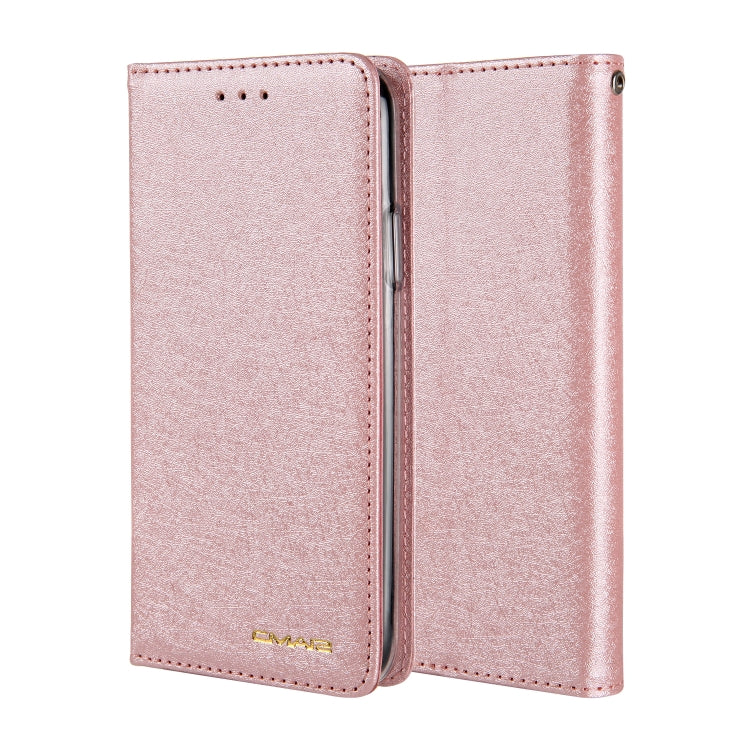 For iPhone  XS / X CMai2 Silk Texture Horizontal Flip Leather Case with Holder & Card Slots & Photo Frame & Wallet