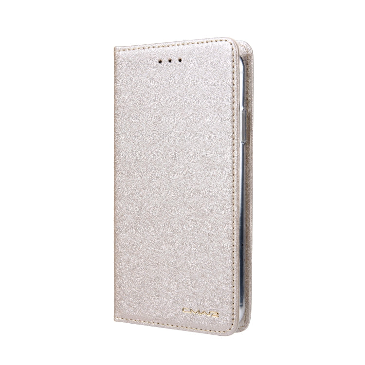 For iPhone XR CMai2 Silk Texture Horizontal Flip Leather Case with Holder & Card Slots & Photo Frame & Wallet