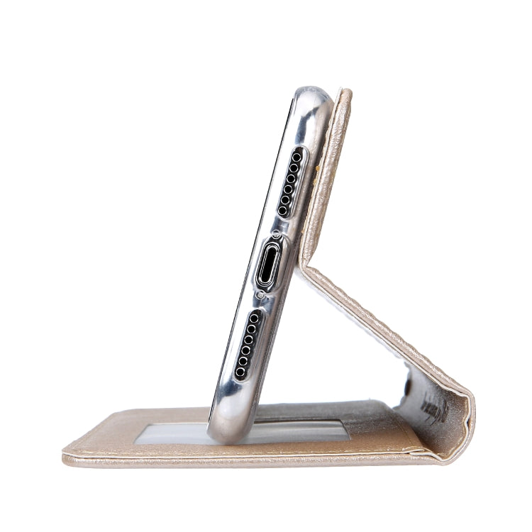 For iPhone XR CMai2 Silk Texture Horizontal Flip Leather Case with Holder & Card Slots & Photo Frame & Wallet