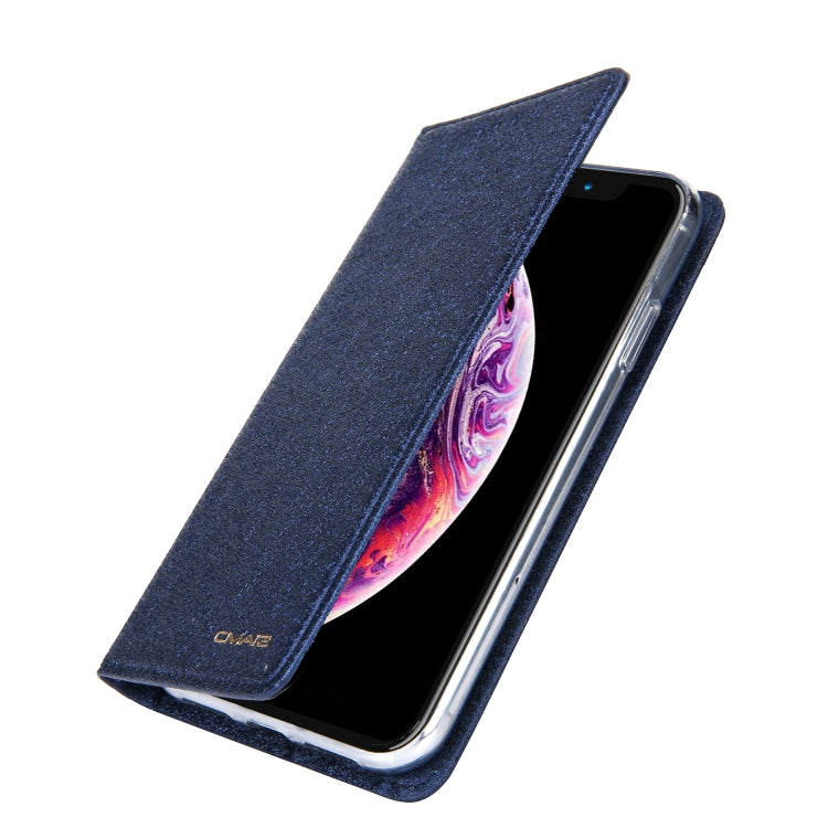 For iPhone XR CMai2 Silk Texture Horizontal Flip Leather Case with Holder & Card Slots & Photo Frame & Wallet