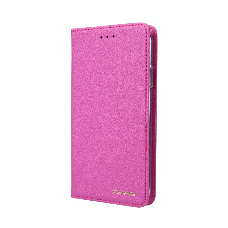 For iPhone XR CMai2 Silk Texture Horizontal Flip Leather Case with Holder & Card Slots & Photo Frame & Wallet