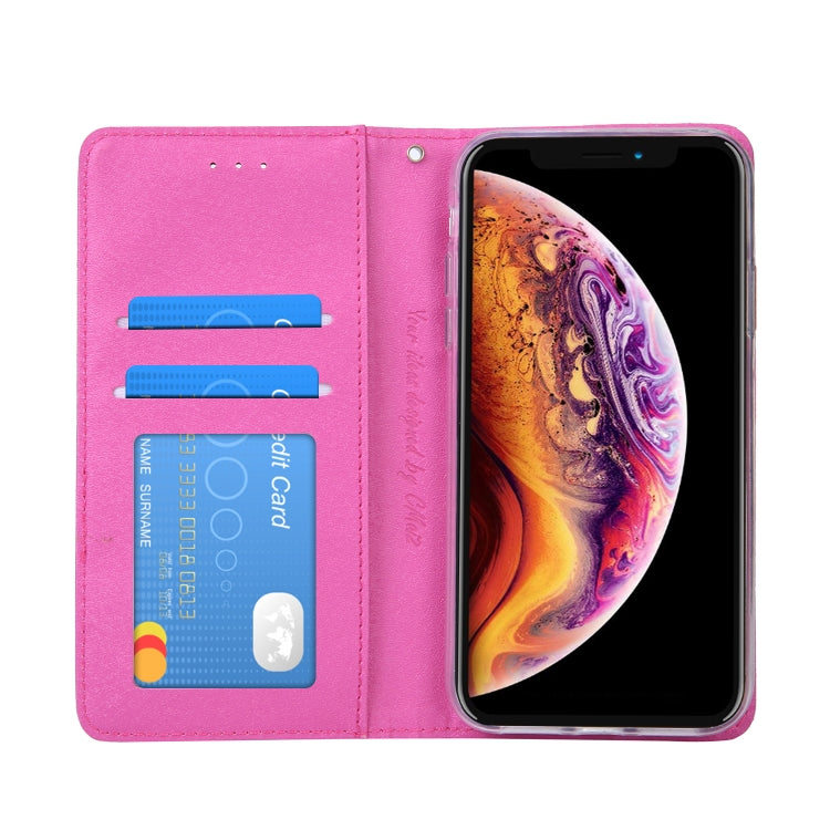 For iPhone XR CMai2 Silk Texture Horizontal Flip Leather Case with Holder & Card Slots & Photo Frame & Wallet