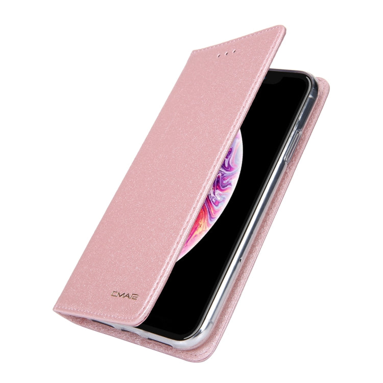For iPhone XR CMai2 Silk Texture Horizontal Flip Leather Case with Holder & Card Slots & Photo Frame & Wallet