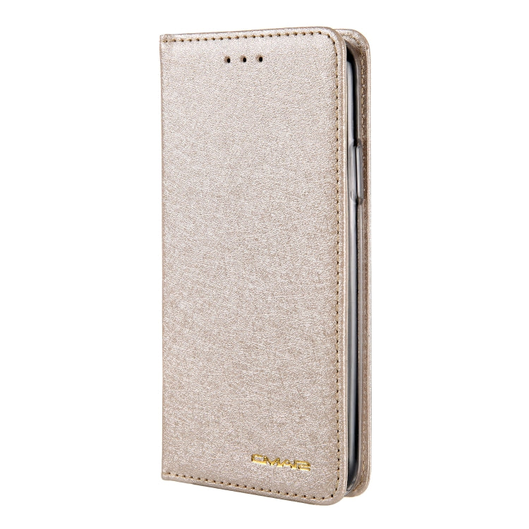 For iPhone XS Max CMai2 Silk Texture Horizontal Flip Leather Case with Holder & Card Slots & Photo Frame & Wallet