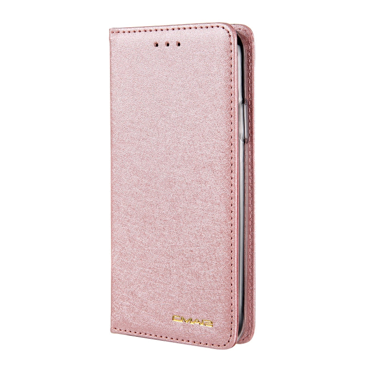 For iPhone XS Max CMai2 Silk Texture Horizontal Flip Leather Case with Holder & Card Slots & Photo Frame & Wallet