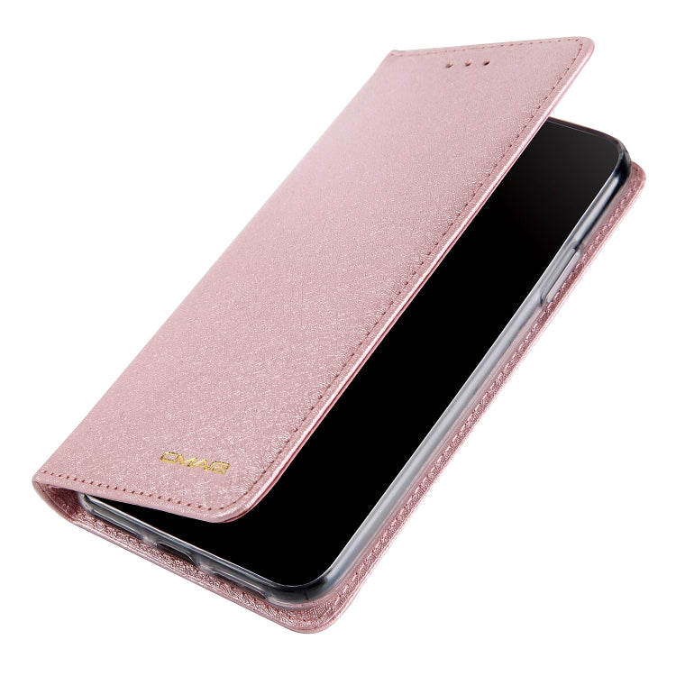 For iPhone XS Max CMai2 Silk Texture Horizontal Flip Leather Case with Holder & Card Slots & Photo Frame & Wallet